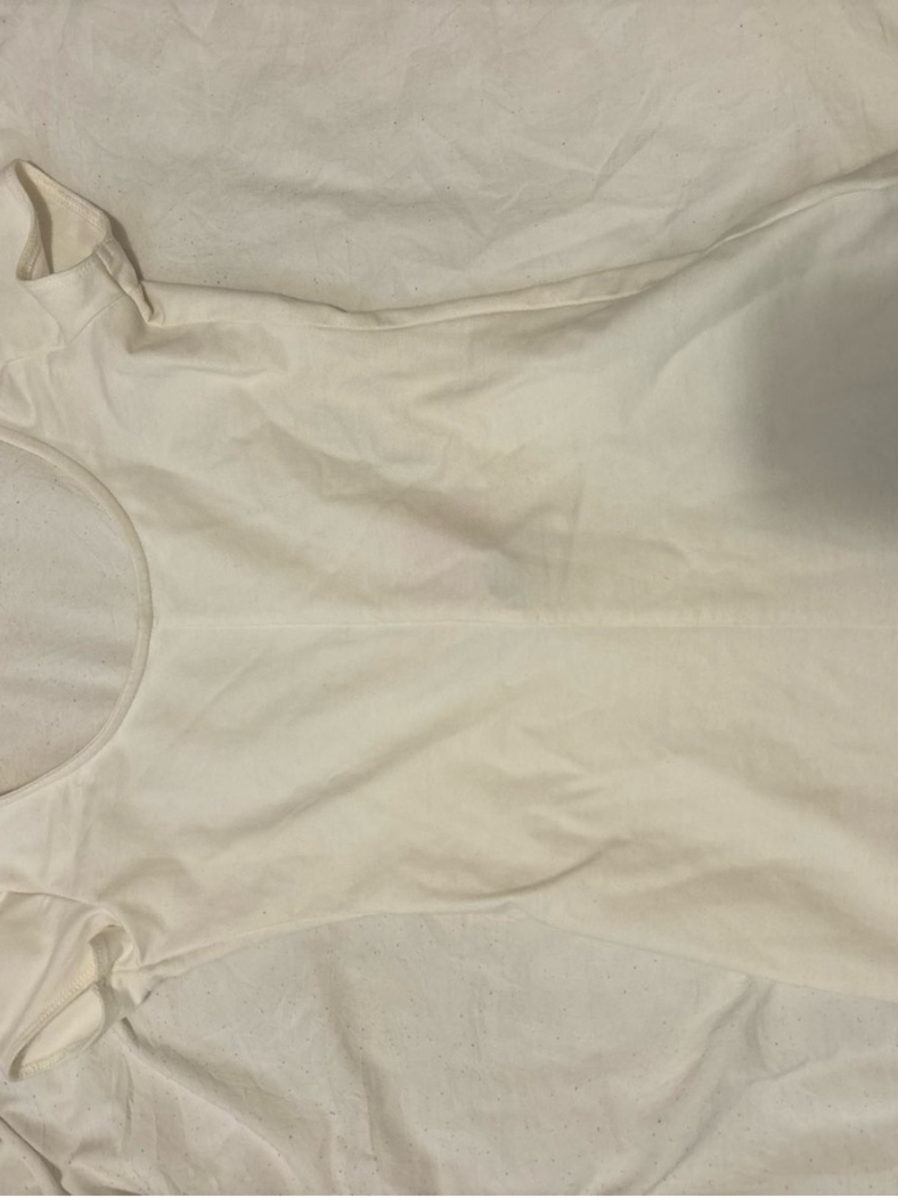 Edikted Cream Scoop Neck Jumpsuit